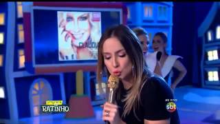 Claudia Leitte  quotLargadinhoquot  Programa do Ratinho [upl. by Bobbee]