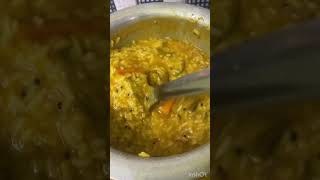 Sambar rice recipe subscribe friends [upl. by Nimajnab796]