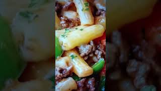 Philly Cheesesteak pasta look good [upl. by Ennairod545]