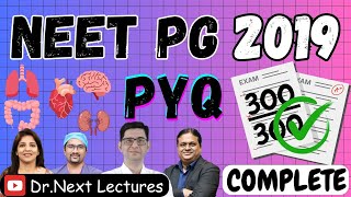 🔥NEET PG 2019 PYQ 300300🔥 Previous Year Questions  Answers with Explanation  Ultimate Guide [upl. by Netty]