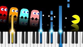 PACMAN  Original Theme  Piano Tutorial  Piano Cover [upl. by Imim]