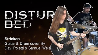 Disturbed  Stricken Drum amp Guitar Cover [upl. by Fennessy548]