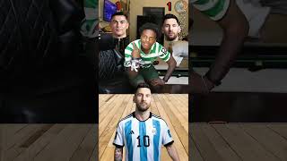 Messi and Ronaldo Funny🔥 answer Part 2 Who looks like Johnny Sins 😁 shrots football [upl. by Nnalyrehc]