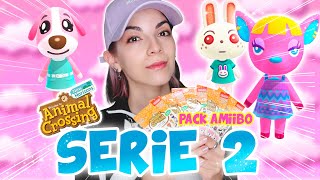 WAHOU  CE PACK OPENING DE MALADE  CARTES AMIIBO ANIMAL CROSSING SERIE 2 ACNH [upl. by Aihsetan]