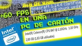 como Optimizar tu pc de bajos recursos para minecraft  video Corto sin edicion [upl. by Notirb]