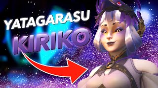 New Kiriko skin gameplay — YATAGARASU KIRIKO 🦊🐦‍⬛ [upl. by Symer]