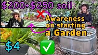 What They Dont Tell YOU on Raised Garden Beds vs CHEAP Container Gardening EASY Ideas Tips No Tools [upl. by Kablesh]