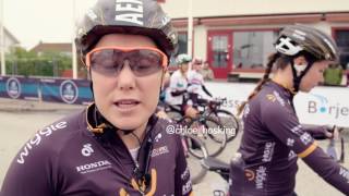 Wiggle High5  Crescent Vårgårda – UCI Women´s WorldTour [upl. by Azzil]