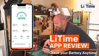 LiTime APP Review amp Bluetooth Range Test Know your Battery System Anytime [upl. by Aid]