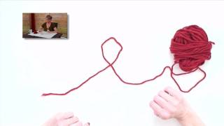 Knitting Help  Slip Knot [upl. by Ainoloppa779]