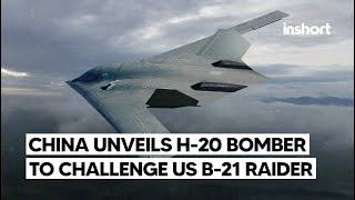 China unveils first concept of H20 stealth bomber aiming to compete with US B21 raider  InShort [upl. by Sellers]