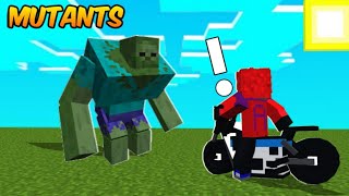 MUTANTS ATTACK IN MINECRAFT MINECRAFT STORY IN HINDI ADRAGON CRAFTS [upl. by Sigvard]