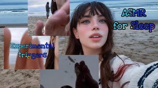 ASMR  burying amp unburying you  Sand painting you  white noise for sleep amp relaxation [upl. by Fenelia]