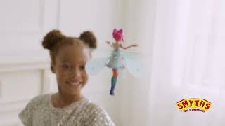 Hatchimals Pixies Crystal Flyers Starlight Idol Magical Flying Pixie Toy with Lights Smyths Toys [upl. by Brooks]