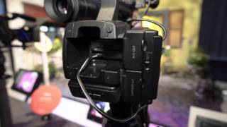 IBC 2012 Live Review  Sony NEX EA50 [upl. by Acima]