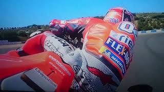 Crash Moto GP Jerez 2018 Dovizioso Lorenzo Pedrosa [upl. by Premer]