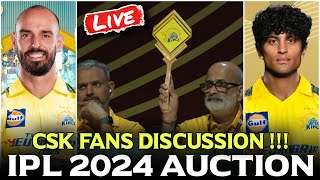 Daryl Mitchell amp Rachin Ravindra In CSK  IPL 2024 AUCTION LIVE [upl. by Ecargyram]