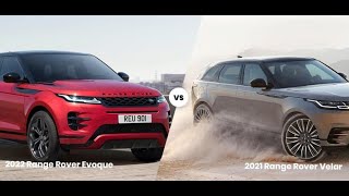 Range rover évoque 2021 vs Range rover velar 2021 [upl. by Eedyak]