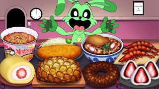 Smiling critters Poppy Playtime Chapter 3 Hoppy ASMR Mukbang Animation [upl. by Nahgrom802]