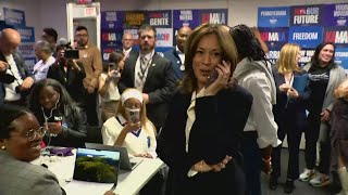 Kamala Harris concedes to Trump congratulates him on election victory [upl. by Suoivatnod]