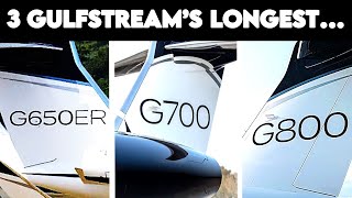 Inside GULFSTREAM Three Most Insanely LongRange Private Jets on Earth [upl. by Hsatan]