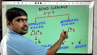 Bond Cleavage Stability of Free Radical Carbocations and Carbanions using Inductive Effect [upl. by Willi997]