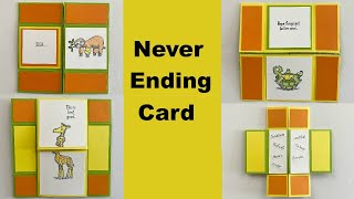 How to Make a Never Ending Card Easy [upl. by Hedvig138]