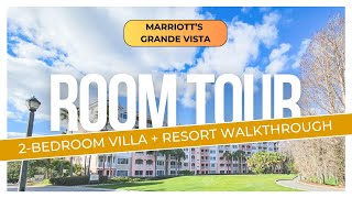 Marriotts Grande Vista Resort Walkthrough amp 2Bedroom Villa Tour [upl. by Oremodlab]