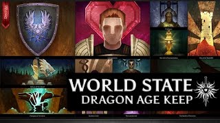 Dragon Age Inquisition  My canon world state from Dragon Age Keep narrated by Varric [upl. by Tamsky]