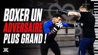 COMMENT BOXER  Un ADVERSAIRE PLUS GRAND   Tuto Boxe Anglaise [upl. by Nagear]