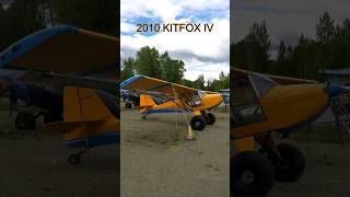 2010 Kitfox IV N408BT airplane taildragger experimental aviation 2024 aopa airport alaska [upl. by Ennaoj]