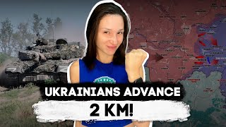 BREAKING Ukrainian Forces Advance 2 KM Towards Russia  Ukraine war map 16Sep2024 [upl. by Sidonia]