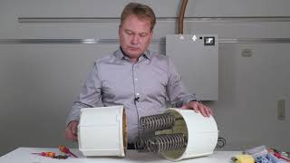 HygroMatik Heater Type Steam Humidifier FlexLine Maintenance Video [upl. by Merri]