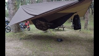 Cheap DIY Hammock underquilt  less than 10 dollars and works like a charm [upl. by Ordnagela]