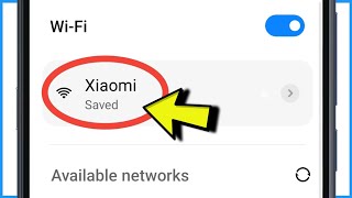 WiFi Showing Saved But Not Connecting  WiFi Network Saved Problem [upl. by Hadleigh]