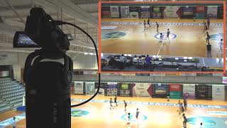 Basketball filmed with the PIX4TEAM automatic camera [upl. by Nottarts]