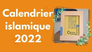 Calendrier islamique 2022 [upl. by Hamimej]