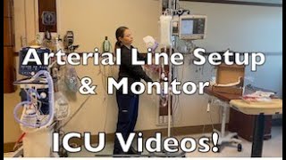 Arterial Line Setup and Monitor [upl. by Akinak302]