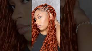 Illusion Boho Locs 🔥 shorts wigs protectivehairstyle crochethairstyles crochetlocs [upl. by Lama]