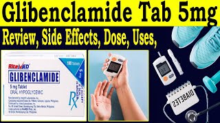 Glibenclamide tablets ip 5mg uses in During pregnancy  Review RiteMed 5 mg  Side Effects Dose [upl. by Eniamurt]