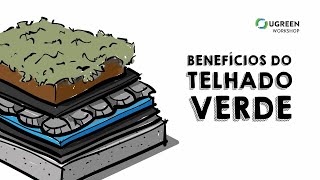 Beneficios dos Telhados Verdes [upl. by Hanselka]