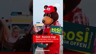 Rosi Rostock singt auf der Hanse Sail 2024 shorts [upl. by Adehsor361]