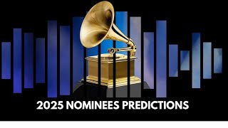 GRAMMY 2025 NOMINEES PREDICTIONS [upl. by Aldarcie225]