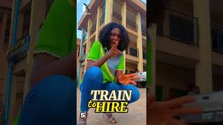 Train to hire Ikeja Lagos edition ajahlagos motivation lagosnigeria job life [upl. by Ttoile207]