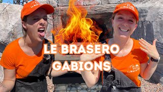 Le Brasero Gabions 🔥 [upl. by Aerdnaid]