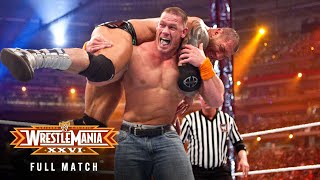 FULL MATCH — Batista vs John Cena — WWE Title Match WrestleMania XXVI [upl. by Fong]