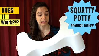 SQUATTY POTTY PRODUCT REVIEW [upl. by Oinegue]