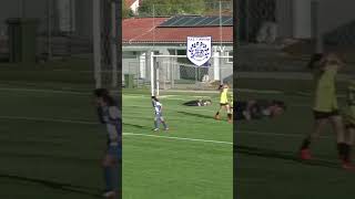 Zoe Rammou 13 years old player scoring a beautiful goal for PAS GIANNINA WFT [upl. by Golda]