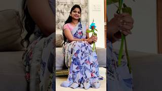 Sending flowers and positive energy🪷🤗youtubeshorts shorts ytshortsindia sareeseries 6 [upl. by Eema770]