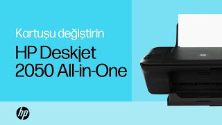 Yazıcı Kartuşunu Değiştirme  HP Deskjet 2050 AllinOne Yazıcı  HP Support [upl. by Eelessej]